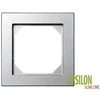 Vienvietis rėmelis LIREGUS EPSILON, metalo spalvos