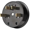 Kištukas LIREGUS VŠ/EŠ 25-001 4X25A, juodos spalvos