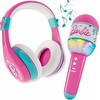 Lisciani Muzikinis žaislas Barbie mikrofonas su ausinėmis Bluetooth