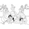 Dėlionė Lisciani Dvišalis galvosūkis MaxI 108 Disney Princesses
