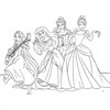 Dėlionė Lisciani Dvišalis galvosūkis MaxI 35 Disney Princesses