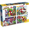 Lisciani LISCIANI MARVEL Dėlionė DF MAXI FLOR 4 X 48 SPIDEY