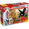 Dėlionė Lisciani Puzzle MaxI 2x12 elementai Bing mokykla