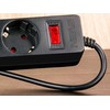 SVEN SF-06E viršįtampių apsaugos juosta 1,8 m, (6 lizdai) juoda