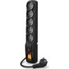 Galios juosta Acar F5 PRO įtampa 5 lizdai 1,5 m juodos (W0092)