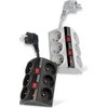 Maitinimo juosta Acar Smart anti-surge 6 lizdai 1,5 m juodi (W0153)