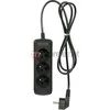 Maitinimo Pratęsimas - Activejet 3GNU 3 M 3 AC Lizdai 10A 230V Juodas