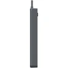 Listwa TRACER Power Line+ mobiliųjų įrenginių maitinimo laidas su viršįtampių apsauga, 5 m (4 lizdai + 3x USB A, 5V 2.4A)