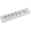 ARMAC Surge Protector Z5 1.5m 5x prancūziški lizdai 10A kabelių tvarkyklė pilka
