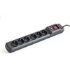 ARMAC M6/25/CZ Armac Surge Protection MULTI M6 (6 lizdai) 2,5m juodas
