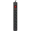 ARMAC M6/25/CZ Armac Surge Protection MULTI M6 (6 lizdai) 2,5m juodas