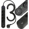 ART FU915 4 gniazda-16A-USB A+C-3.4A