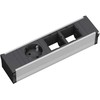 Bachmann maitinimo juostos 1 lizdas sidabrinis (912.002)