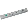 Bachmann Bachmann 19 colių PVC maitinimo lizdas 6 lizdai 1 jungiklis 1 USS 2 - 333.605
