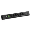 Maitinimo juosta Bachmann Connectus 6 USB-C lizdai 45 W 2 m juoda (19.07.4240)