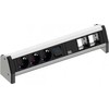 Bachmann DESK maitinimo juosta, 3 lizdai, juoda