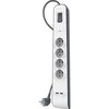 Maitinimo Blokas - Belkin BSV401CA2M 4 AC Lizdai 2m Juodas/Baltas