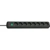 Brennenstuhl Eco-Line 8GN 3M Juoda