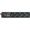 Eaton PS4F viršįtampių ribotuvas 4 AC išvestis(ys / čių) 220 - 250 V Juoda, Balta 1 m