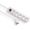 Galios juosta Elgotech Classic 5 lizdai 5 m baltos (PSN -505W-1.5)