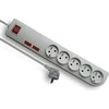 Galios juosta Elgotech PSF2 viršįtampio 5 lizdai 1,5 m baltos (PSF2-501)