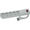 Galios juosta Elgotech PSF3 viršįtampio 5 lizdai 1,5 m baltos (PSF3-501)