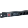 Equip Steckdosenleiste 19(1HE)6fach mit Schuko + Schalt Alu