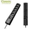 Ilgiklis - Ever Classic 3m Juodas 5 AC Lizdai 250V