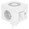 KERG SMART – 2 LIZDŲ MAITINIMO LIZDAS + USB-A+USB-C ĮKROVIKLIS + LED ŠVIESELĖ 16A/250V~ M02730