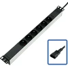 Listwa zasilająca Lanview POWER STRIP 19 PDU 6 gniazd Juodas