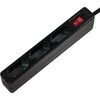 LogiLink 3 gniazda 1.5m juoda | wyłącznik