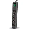 Galios juosta Montis MT030 įtampa 5 lizdai 3 m juoda (MT030-3)