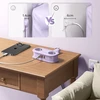 Orico AP3 20W GaN 5in1 maitinimo blokas 2x AC + 2x USB-A + 1x USB-C - Violetinė