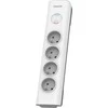„Philips“ viršįtampių apsauga, 4 lizdai, 2 m, balta, 16a, spn7040wa/60
