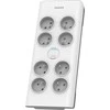 „Philips“ viršįtampių apsauga, 8 lizdai, 2 m, balta, 16a, spn7080wa/60