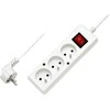 Maitinimo linija Plastrol PS- 370 3 lizdai 1,5 m baltos spalvos (PS- 370WS / 1,5)