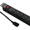 QOLTEC 53998 Apsauga nuo viršįtampių Qoltec skirta RACK 19 1U 10A PDU 8xIEC C13 2m
