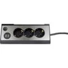 REV LIGHT SOCKET 3 kartus kelių lizdų lizdas + 2x USB