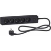 Galios juosta Schneider Electric 5 lizdai 1,5 m juodos (ST9351B)