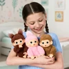 Little Live Pets - Mano mažylė mini beždžionėlė ruda vyšnia (26765)