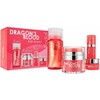 Little Luxuries Kit Set Rodial: Dragon's Blood Purifying Micellar Vanduo For All Skin Types, 100 ml + Dragon's Blood Sculpting Gel For Face, 9 ml + Dragon's Blood Refreshes & Hydrates Eye Gel, 5 ml + Dragon's Blood Hyaluron Hydrating Kreminis For Face, 10 ml