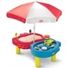 Little Tikes smėlio ir vandens stalas su skėčiu