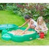 Little Tikes Sandbox su dangteliu vėžliai 110x93 cm (631566)