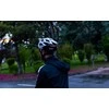 Livall Plento šalmas su „Bluetooth“ ryšiu, 55–61 cm, LED/SOS/interkomu, baltas