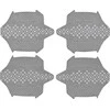 Lizard Skins LIZARDSKINS DSP Lever Grip - Platinum Gray 0,5 mm (2 rinkiniai po 2 vienetus) (NEW 2023)