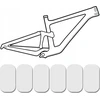 Apsauga rėmui Lizard Skins Frame Wrap - Cable Rub Kit