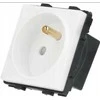 AKS Elektros lizdas Standard 1B 2P+Z Be Blokavimo Baltas 1 Vnt. 333527 Aks Zielonka