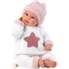 Llorens Llorens 16348 Lėlė bobas 36 cm rožinė czapeczka