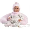 Llorens 17402 Lėlė bobas Mimi 42 cm su podusią rogal