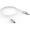 USB kabelis LMP USB-C - USB-C 3 m sidabro (Magnetinio saugumo kabelis 3 m sidabro)
